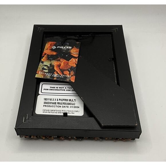 A World Traveler Collection 3X5 Photo Frame Beaded - Picture 4 of 4